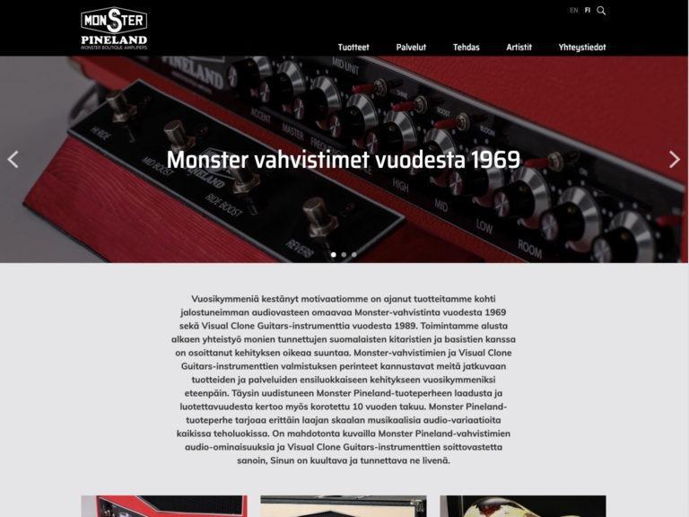 Monster Boutique Amplifiers