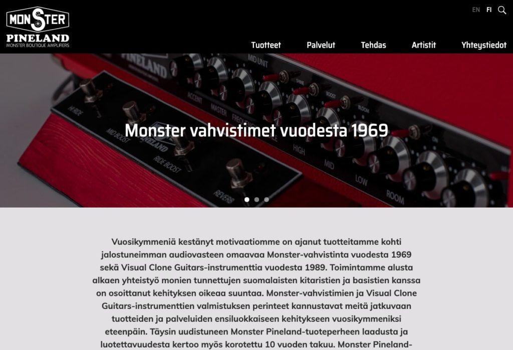 Referenssi | Monster Amps